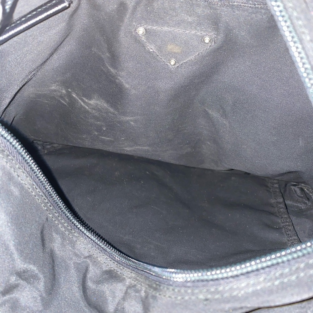 Black Prada nylon shoulder bag - Picture 5 of 6